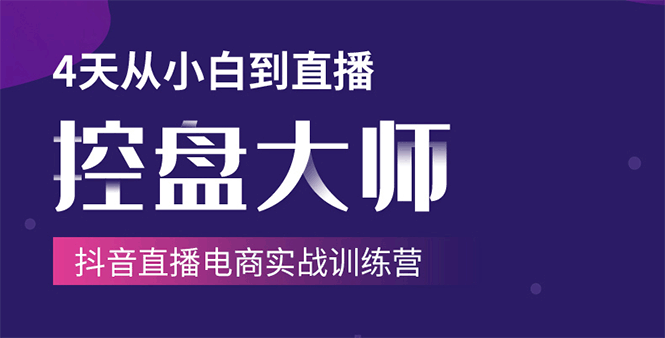 单场直播破百万-技法大揭秘，4天-抖音直播电商实战训练营-86资源库