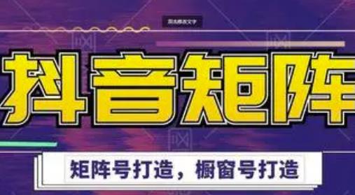 高鹏圈·抖音带货矩阵项目，起号成功率100%，出单率100%！-86资源库