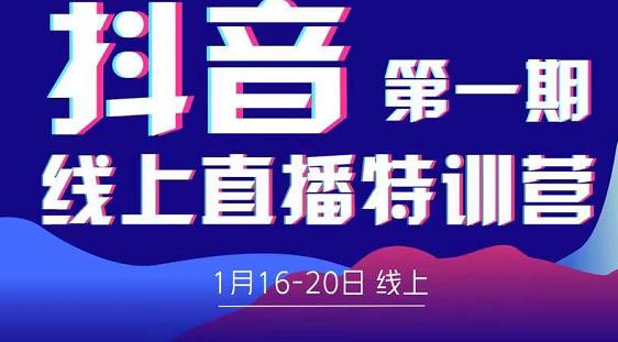 2022美尊学堂-抖音直播线上特训营价值4980元-86资源库