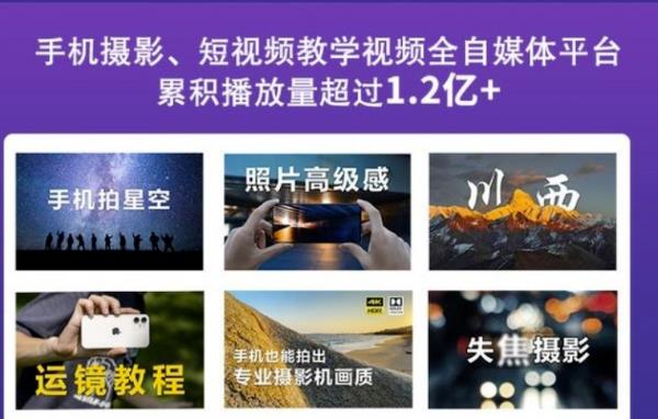 2022玩转手机影像全系课，零基础的小白也能进阶成为手机摄影专业人士-86资源库