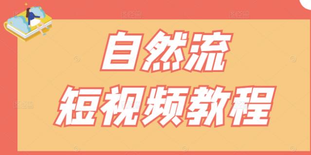 【瑶瑶短视频】自然流短视频教程，让你更快理解做自然流视频的精髓-86资源库