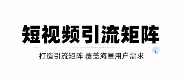 短视频引流矩阵打造，SEO+二剪裂变，效果超级好！【视频教程】-86资源库