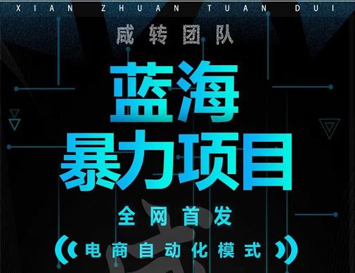 引流哥蓝海暴力躺赚项目：无需发圈无需引流无需售后，每单赚50-500（教程+线报群)-86资源库