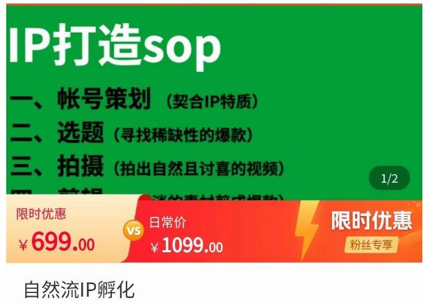 瑶瑶·自然流IP孵化，系统掌握IP孵化全流程，也能学到选题，剪辑，账号运营经验-86资源库