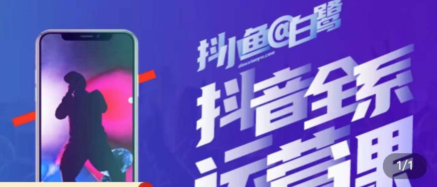 白鹭·主播内训营，运营主播话术起号进阶能力提升-86资源库