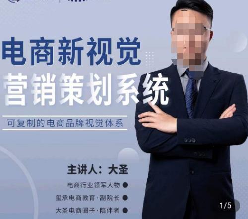 大圣·电商新视觉营销策划系统，可复制的电商品牌视觉识别系统-86资源库