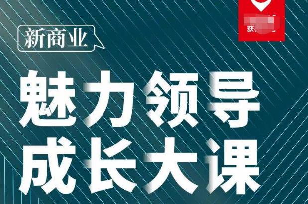 张琦·新商业魅力领导成长大课2023新版，高效管理必修课（30节）-86资源库