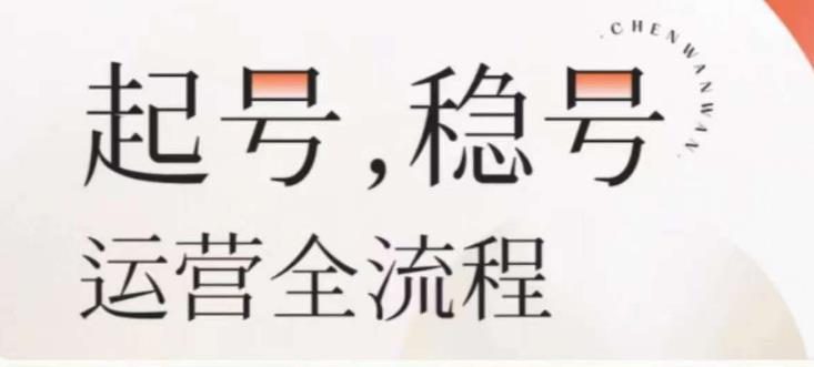婉婉-起号稳号运营全流程，解决从小白到进阶所有运营知识，帮助解决账号所有运营难题-86资源库
