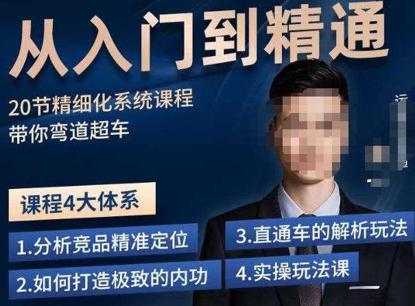 龙一·从入门到精通拼多多运营系列课，0-100的运营实操技巧，精细化系列课程带你弯道超车-86资源库