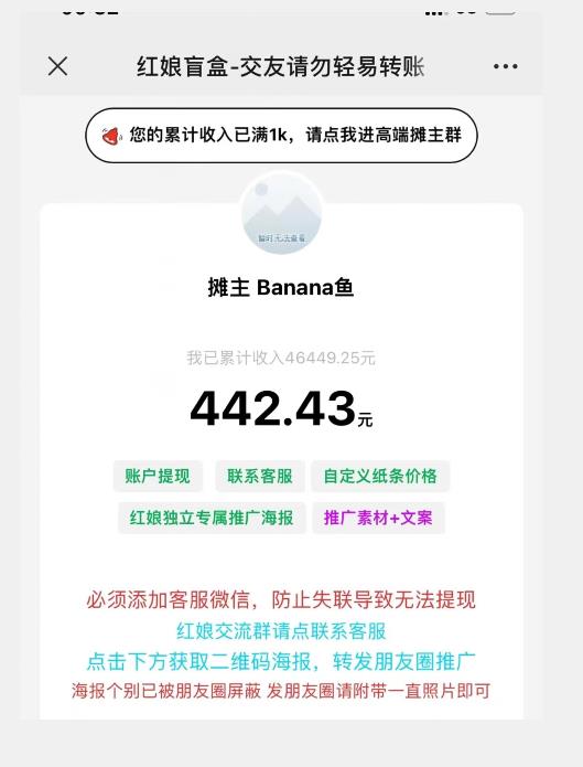 盲盒交友5.0，男粉变现实操项目，亲测变现效果极好【揭秘】-86资源库