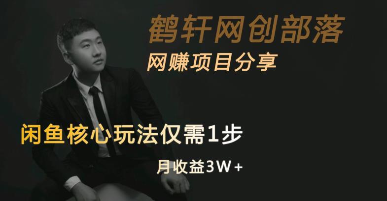 闲鱼核心玩法不卖货也能1年变现20W，玩法简单-86资源库