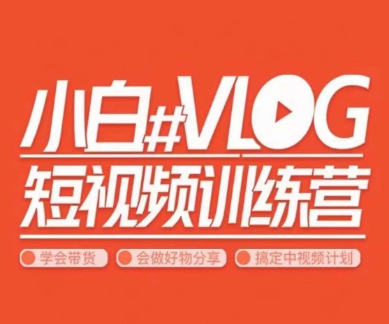 小呆说视–小白VLOG短视频训练营，学会带货、好物、直播、中视频-86资源库