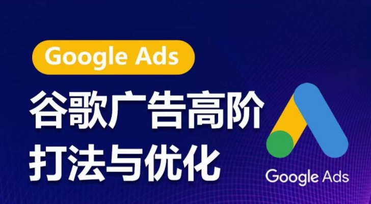 谷歌广告高阶打法与优化，凝结行业精华的谷歌广告体系课程，带你抓住流量红利，最大化ROI-86资源库
