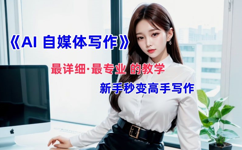 AI自媒体文章创作全网最详细教程，新手秒变写作高手，多方位发展-86资源库