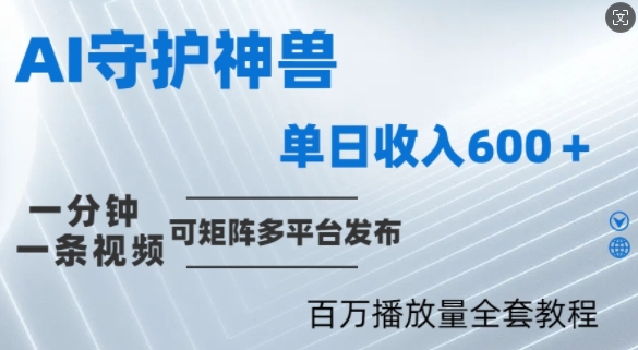 制作各省守护神，100多W播放量的视频只需要1分钟就能完成【揭秘】-86资源库